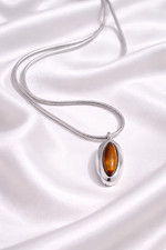 Damen Halskette Edelstahl