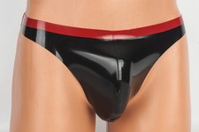 Latex Herren Slip, Tanga