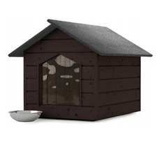 Hundehütte outdoor Teak