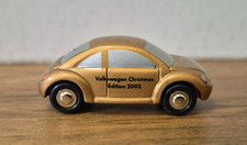 Schuco Piccolo VW New Beetle gold 1:90 Volkswagen Christmas Edition 2002