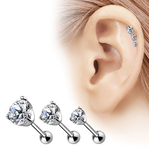 Echt 585 gold tragus - gold,