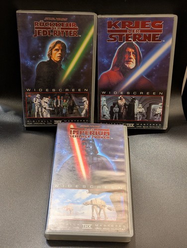 Krieg der sterne - sterne, vhs
