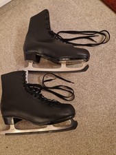 Schlittschuhe, Kunstlauf, Herren, schwarz, Gr. 42, Acro, Leder