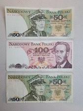 Banknoten Geldscheine Polen