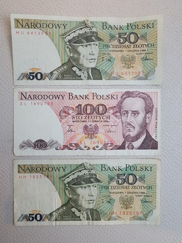 Banknoten geldscheine polen - banknoten,