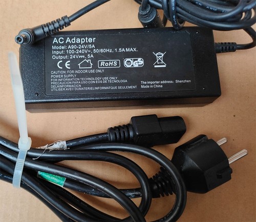Netzteil adapter a90 - ac, a90-24v/5a