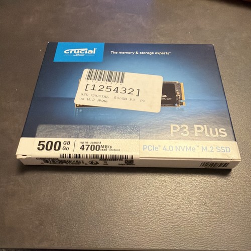 Crucial plus 500gb - plus, m.2