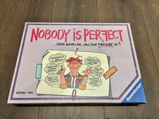 Nobody is Perfect