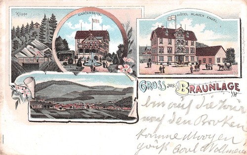 863070 gruss aus litho - gruss,