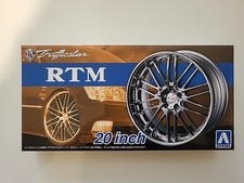 20 Zoll Trafficstar RTM Felgen Reifen Set 1:24 Model Kit Bausatz Aoshima 053713