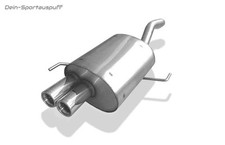 Fox Edelstahl Sportauspuff Alfa Romeo 147 2x70mm rund gerade