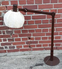 seltene Temde Stehlampe Teak