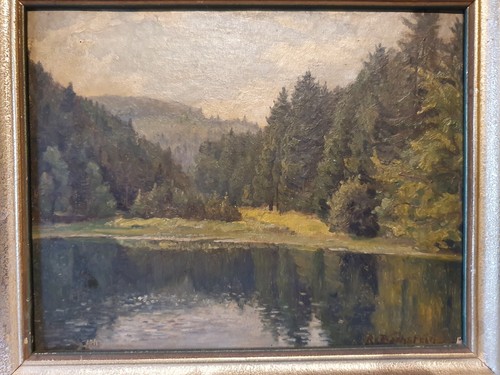 Gemälde rudolf bechstein - gemälde, alt