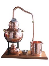 Destille, Destillieranlage, 2L Modell "Alambic Classico" mi Thermometer, 2 Liter