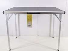 Camp4 Tore Campingtisch Gartentisch 90x60x70cm Outdoor schwarz silber