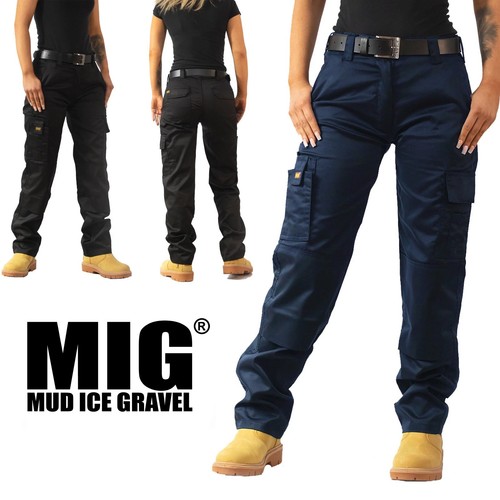 Damen frauen cargo combat - &,