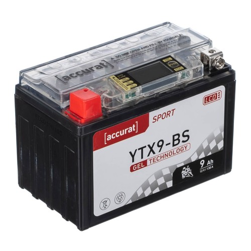 Motorradbatterie ytx9 gel - motorradbatterie,