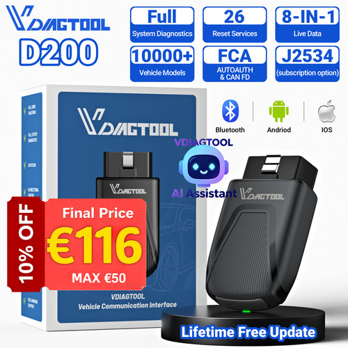 Vdiagtool d200 profi - d200,