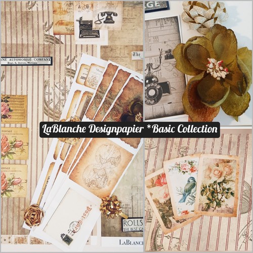 Blanche designpapier - la,