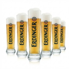 6x Erdinger Glas 0,3l