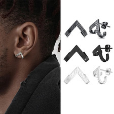 🔥Edelstahl Ohrring Einzel