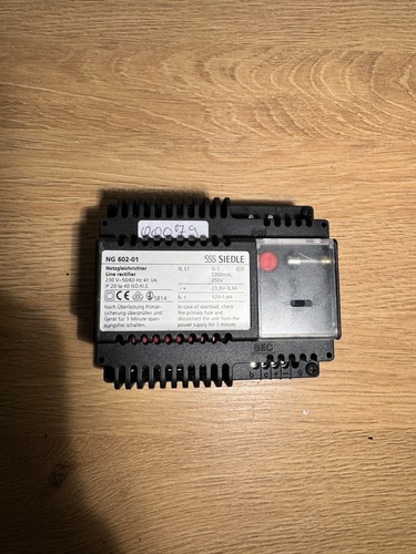 Siedle netzgerät 602 01 - siedle, 602-01
