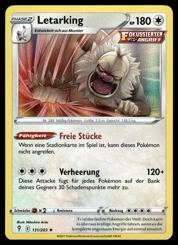 Letarking 131 203 holo rare - letarking, 131/203