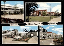 ÄLTERE POSTKARTE DÜSSELDORF-GARATH SCHULE WILHELM-KREISS-STRASSE PETER-BEHRENS-S