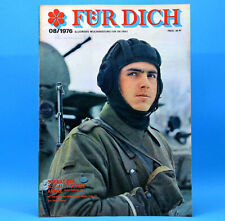 DDR FÜR DICH 8 1976 Schnittmusterbogen 20 Jahre NVA Jugendmode Poster Puppen