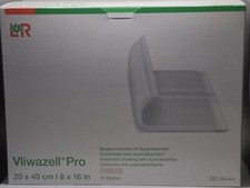 Vliwazell Pro Saugkompresse - 20x40 cm - REF 109464 - Pack 10 St - PZN 14005188