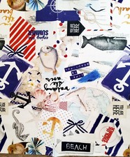 Ausgefallene bunte maritime Tischdecke ⛵?