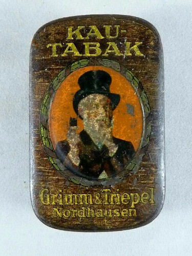 Blechdose kautabak grimm - -, &