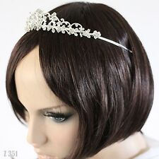 Luxus Diadem Strass Tiara