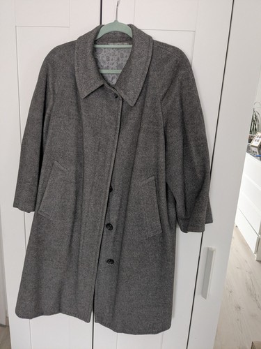 100 cashmere mantel grau - cashmere,