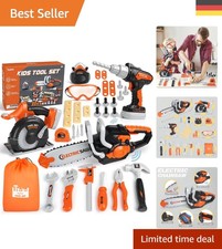 Interaktives Werkzeugset für Kinder 3 bis 6 Jahre: Mit Motorsäge und Kreissäge