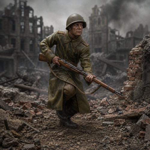 Soviet soldier 1 - soldier, #1