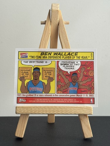 Ben wallace topps - ben,