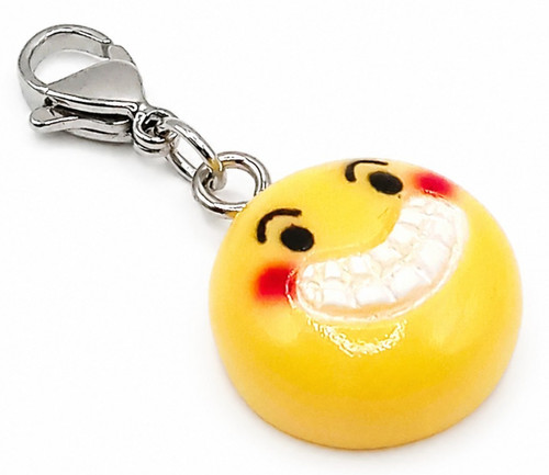 Emoji charm clip anhänger - emoji,
