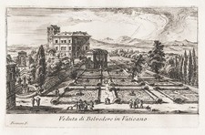 Piranesi - Rome Rom Belvedere