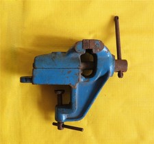 DDR Parallelschraubstock Schraubstock 80 x 15 mm Tischschraubstock ca 3,6 kg