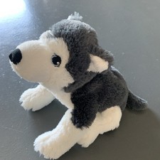 IKEA LIVLIG Stofftier Hund Sibirischer Husky Ca. 26 cm Kuscheltier Plüschtier 