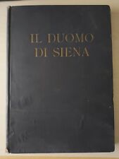 SELTENER NUMMERIERTER ILLUSTRIERTER BAND IL DUOMO DI SIENA O. TURBANTI TYPOGRAF TABELLEN