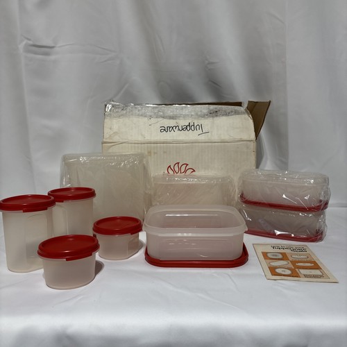 Vtg new tupperware pieces - vtg,
