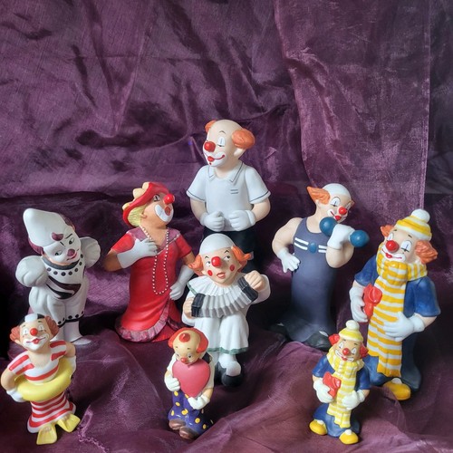 Goebel happy clowns - 9x,