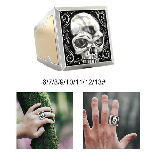 Vintage punk herren ring - punk,