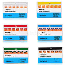 17Models Dental Endo Gutta Percha Points Root Canal Treatment 0.02 0.04 0.06