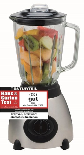 Edelstahl standmixer 5l - standmixer, 1,5l