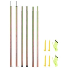 1/2er Set Teleskop Zeltstangen