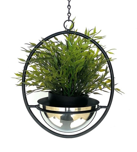 Blumenampel innen metall - innen, wand
