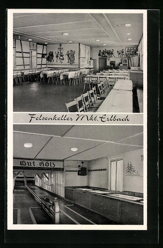 Markt erlbach ansichtskarte - markt,